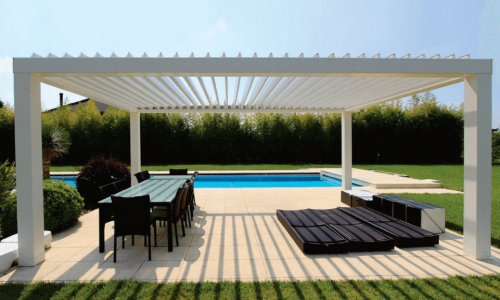 Outdoor sunshade aluminum pergola 1 (1)